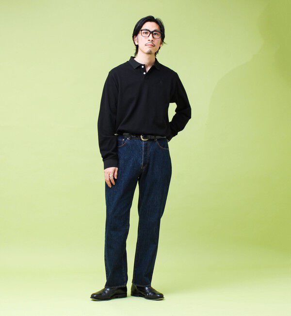 GLOSTER「【GEVACO/ゲバコ】ロングスリーブ ポロシャツ」|ポロシャツ|