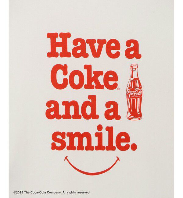 Rope&rsquo;Picnic「【Coca-Cola】【汗染み加工】アソートグラフィックTシャツ」|Tシャツ・カットソー|