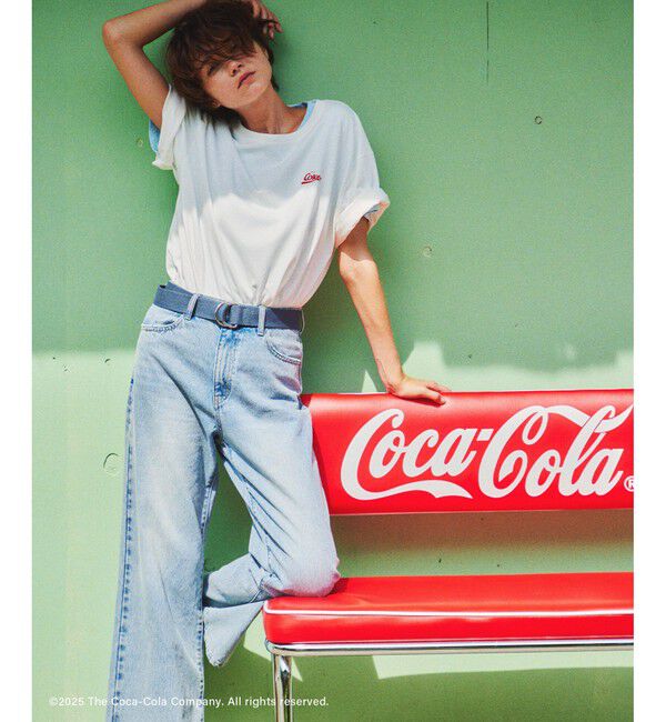 Rope&rsquo;Picnic「【Coca-Cola】【汗染み加工】アソートグラフィックTシャツ」|Tシャツ・カットソー|