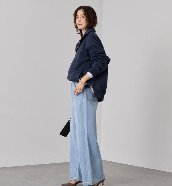  「【A・MONN(アモン)】ZIP SWEAT プルオーバー」|Tシャツ・カットソー|