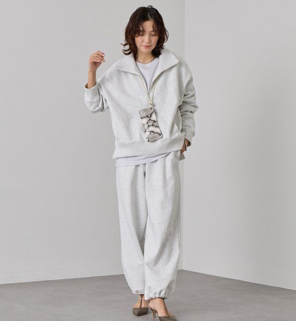  「【A・MONN(アモン)】ZIP SWEAT プルオーバー」|Tシャツ・カットソー|
