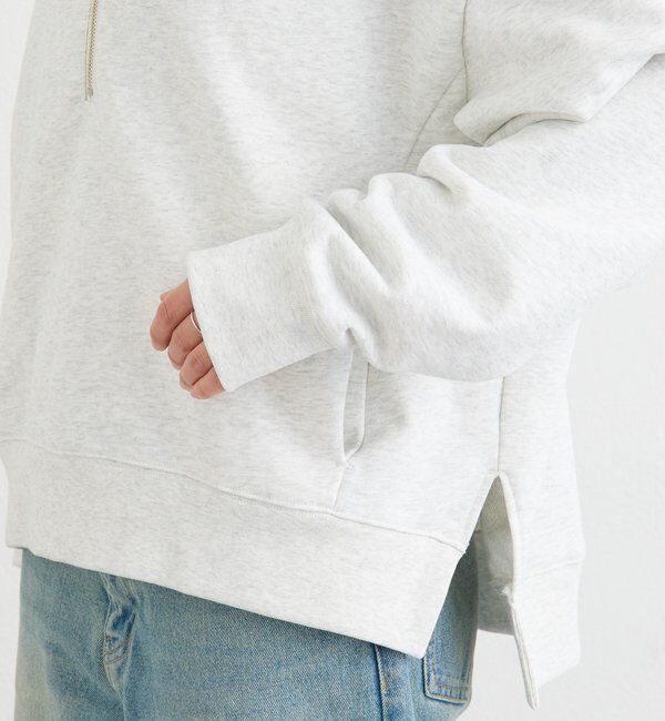  「【A・MONN(アモン)】ZIP SWEAT プルオーバー」|Tシャツ・カットソー|