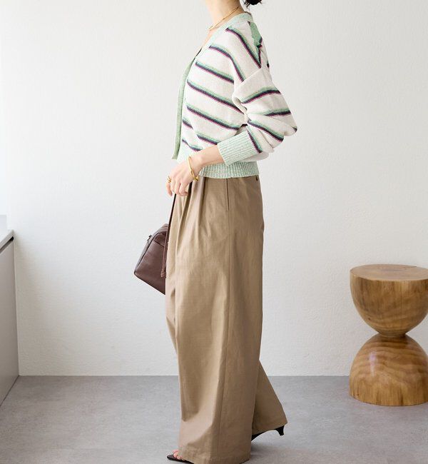  「予約【存在感抜群】マルチボーダーカーデ」|カーディガン|