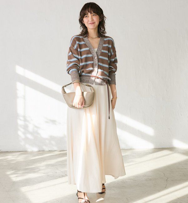  「予約【存在感抜群】マルチボーダーカーデ」|カーディガン|