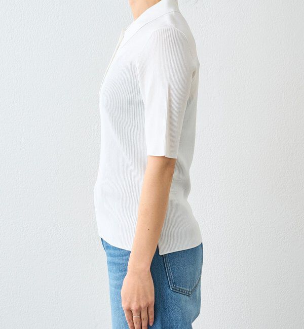  「予約【オンオフ使える】クールフィールポロニット」|ニット・セーター|