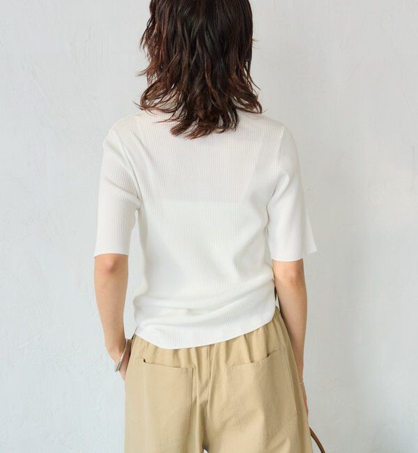  「予約【オンオフ使える】クールフィールポロニット」|ニット・セーター|