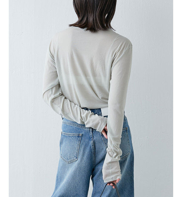La nature linge「【La nature linge】NEWロングスリーブTシャツ」|Tシャツ・カットソー|