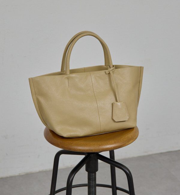  「【人気バックにミニver.登場】【2.718】ボートトートMINI」|トートバッグ|ライトベージュ