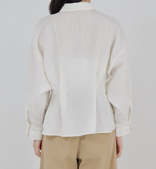  「【WEB限定】【大人気につきリバイバル】ウエストシェイプシャツ」|シャツ・ブラウス|