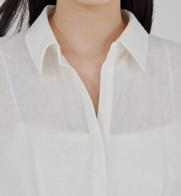  「【WEB限定】【大人気につきリバイバル】ウエストシェイプシャツ」|シャツ・ブラウス|