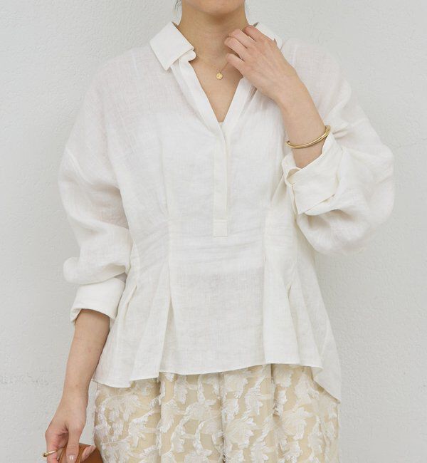 「【WEB限定】【大人気につきリバイバル】ウエストシェイプシャツ」|シャツ・ブラウス|
