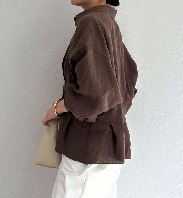  「【WEB限定】【大人気につきリバイバル】ウエストシェイプシャツ」|シャツ・ブラウス|