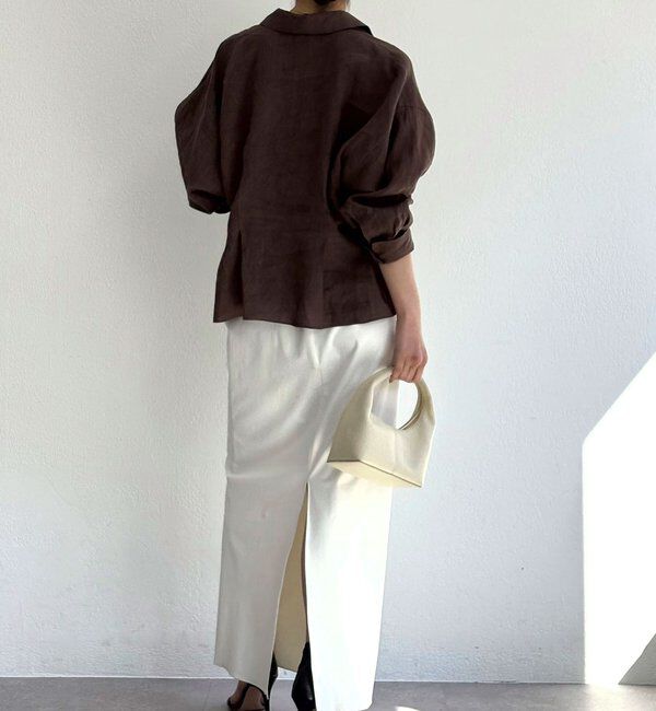  「【WEB限定】【大人気につきリバイバル】ウエストシェイプシャツ」|シャツ・ブラウス|