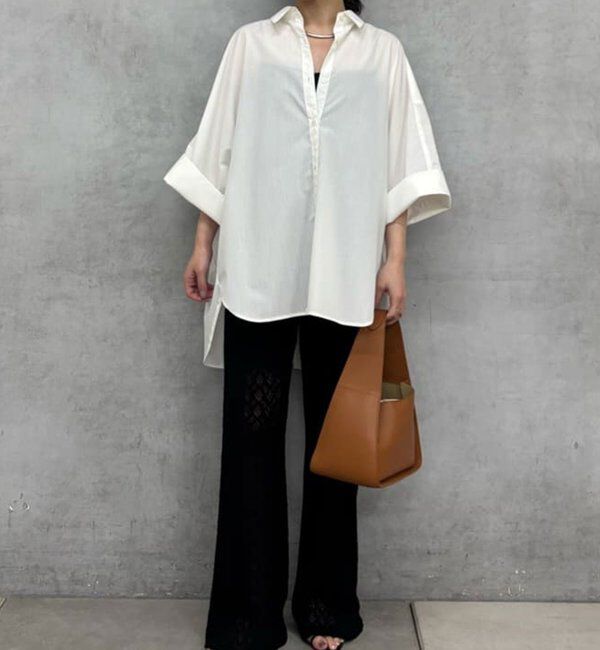  「ハーフスリーブシャツ」|シャツ・ブラウス|