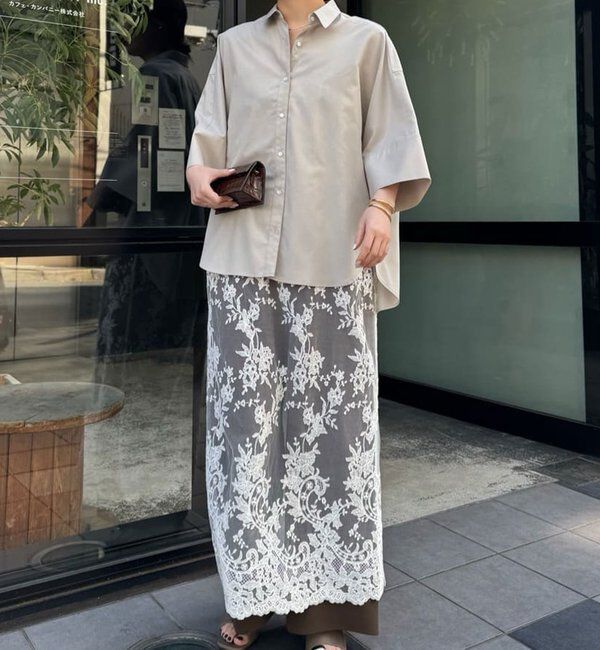  「ハーフスリーブシャツ」|シャツ・ブラウス|