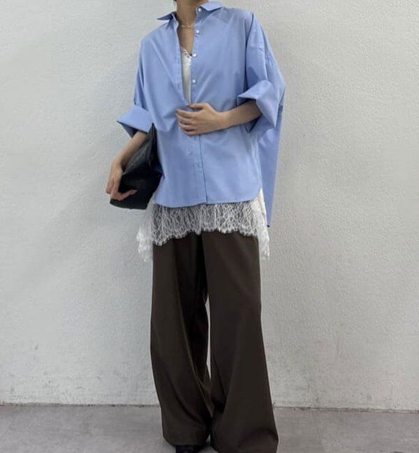  「ハーフスリーブシャツ」|シャツ・ブラウス|