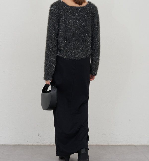  「ラメシャギーニットカーデ」|カーディガン|