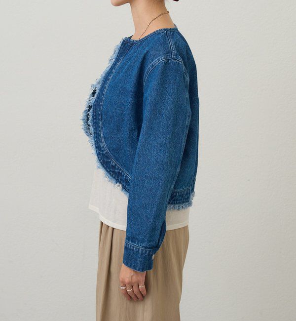  「【26SS予約】ショートデニムボレロ」|その他|