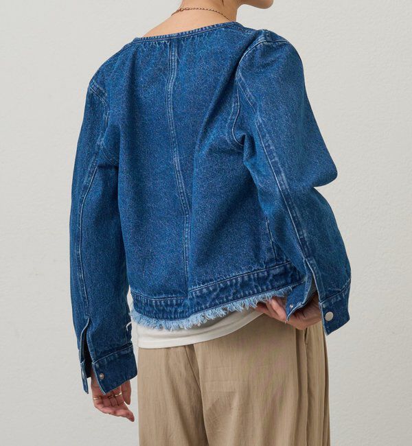  「【26SS予約】ショートデニムボレロ」|その他|