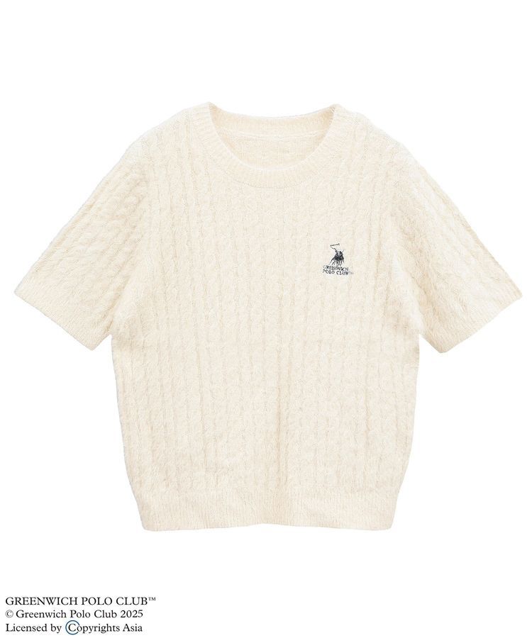 Green Parks「GREENWICH POLO CLUB(TM)ニットプルオーバー」|ニット・セーター|Ecru