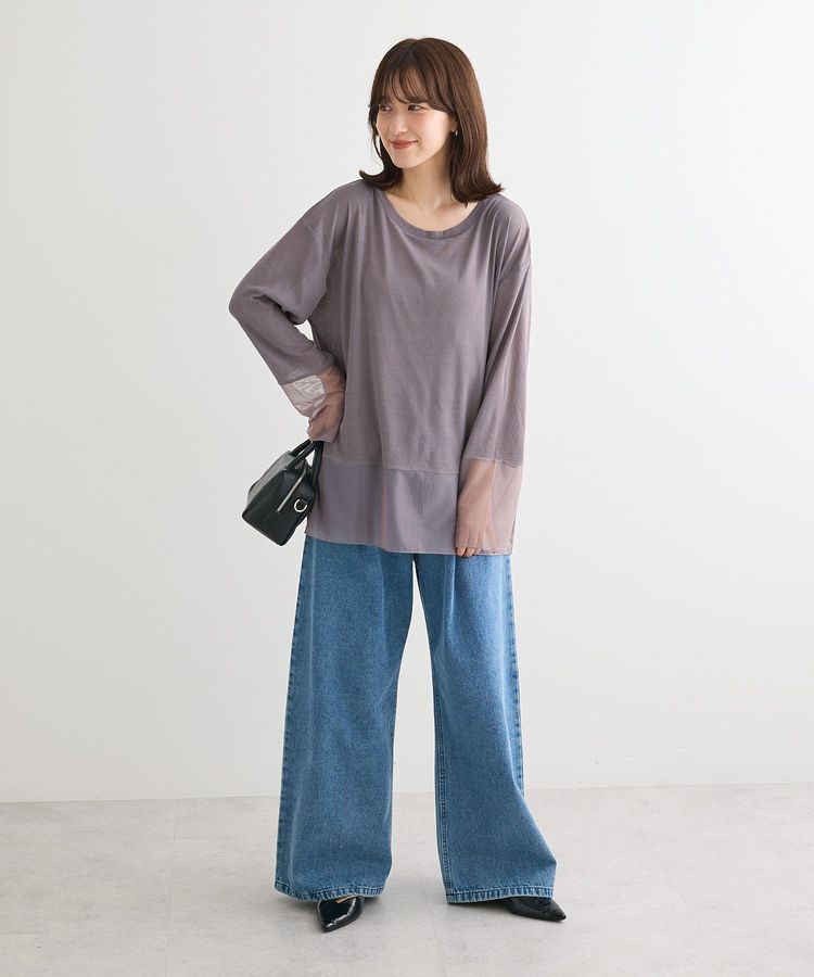 Green Parks「シアーチュールドッキングプルオーバー」|Tシャツ・カットソー|