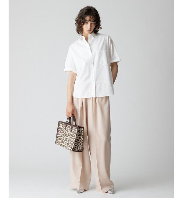 allureville「コットンブロードオーバーシャツ」|シャツ・ブラウス|