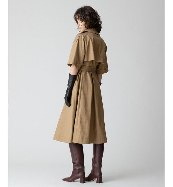 allureville「ハーフスリーブトレンチ」|トレンチコート|