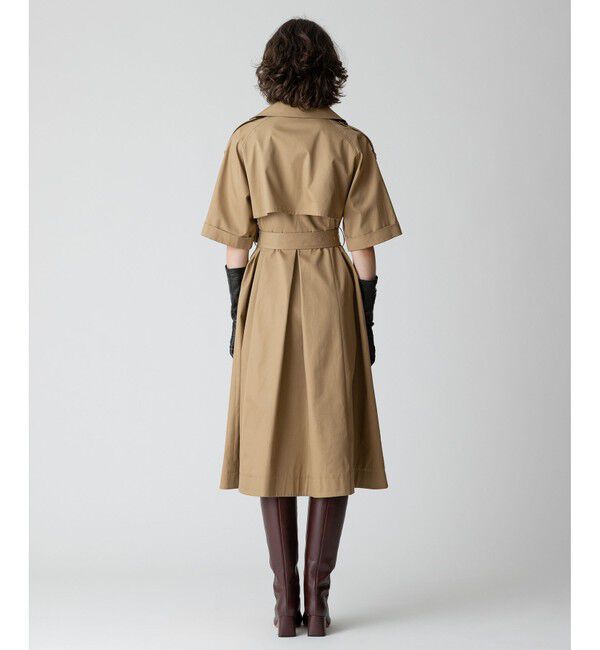 allureville「ハーフスリーブトレンチ」|トレンチコート|