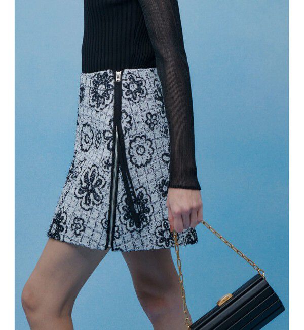 LOULOU WILLOUGHBY「【LOULOU WILLOUGHBY】MALHIA ツイードミニスカート」|スカート|