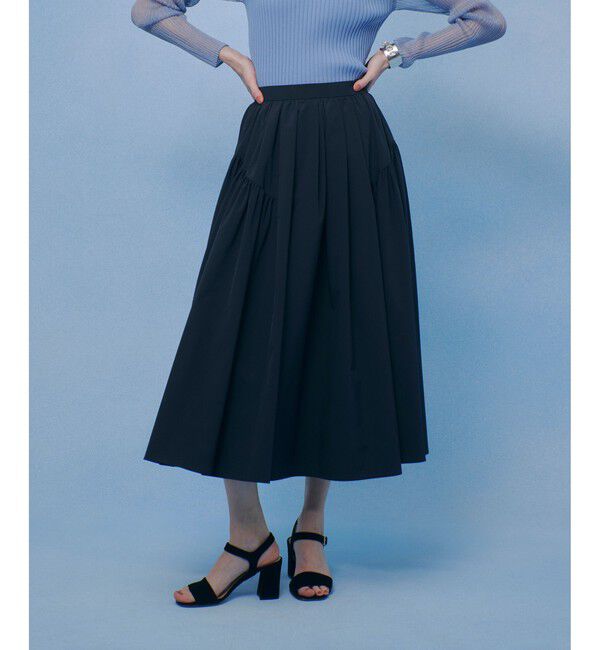 LOULOU WILLOUGHBY「【LOULOU WILLOUGHBY】キリカエタックタフタスカート」|スカート|