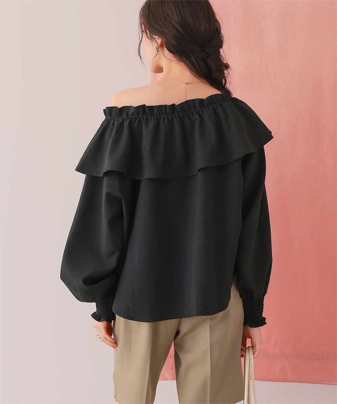 titivate「ふんわりシルエットマルチウェイブラウス」|シャツ・ブラウス|