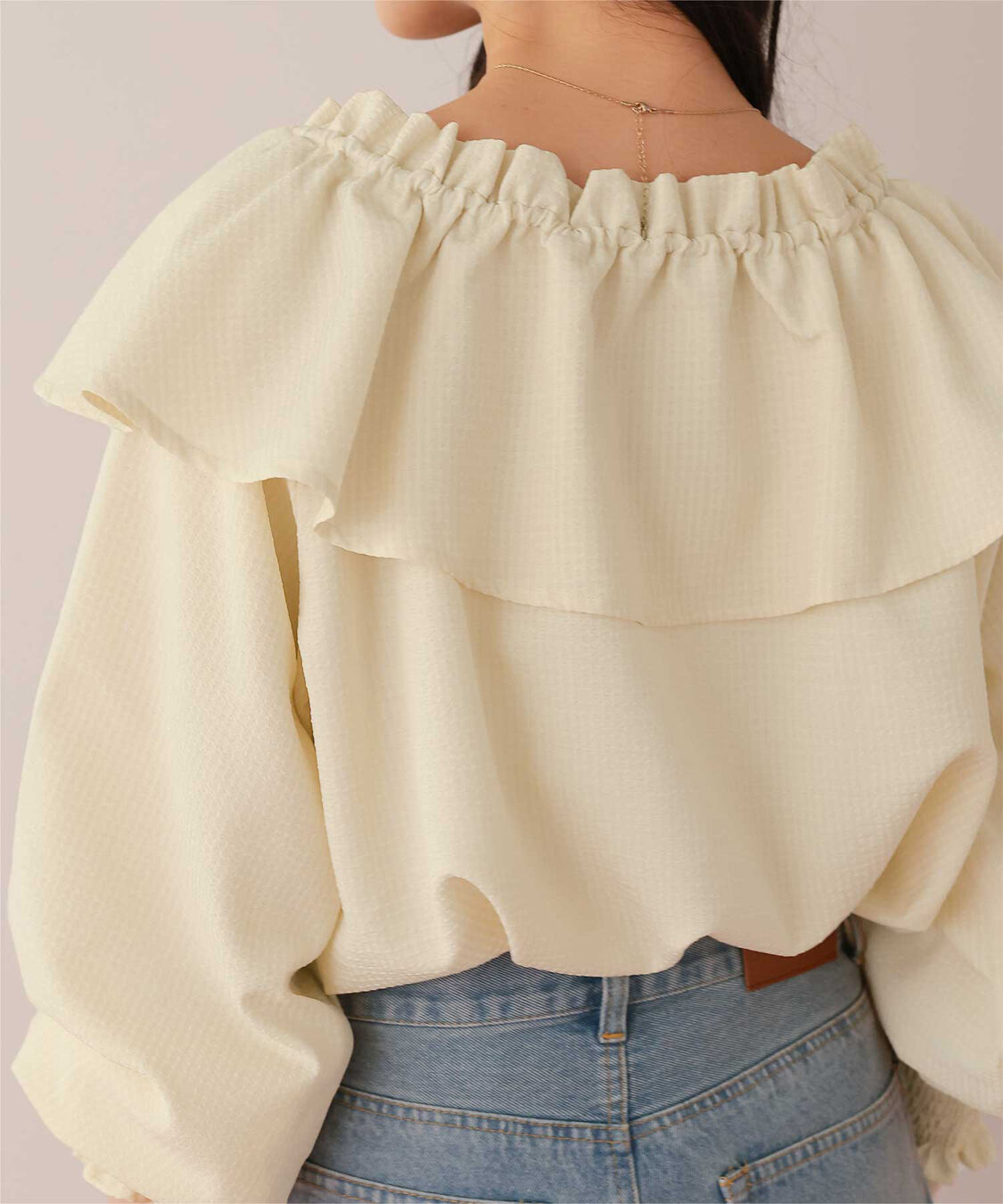 titivate「ふんわりシルエットマルチウェイブラウス」|シャツ・ブラウス|