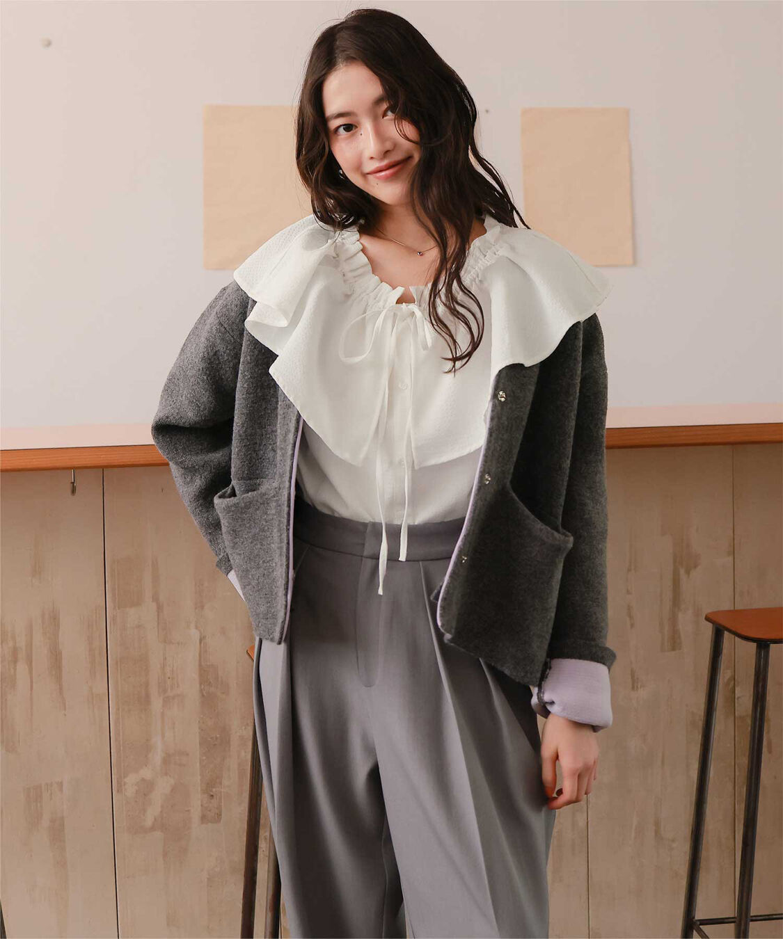 titivate「ふんわりシルエットマルチウェイブラウス」|シャツ・ブラウス|