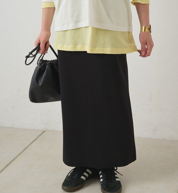  「＼累計1万枚突破！／《-3㎏見え》【Du noir】ナロースカート」|スカート|