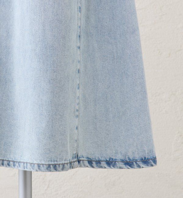  「リヨセル混デニムスカート」|スカート|