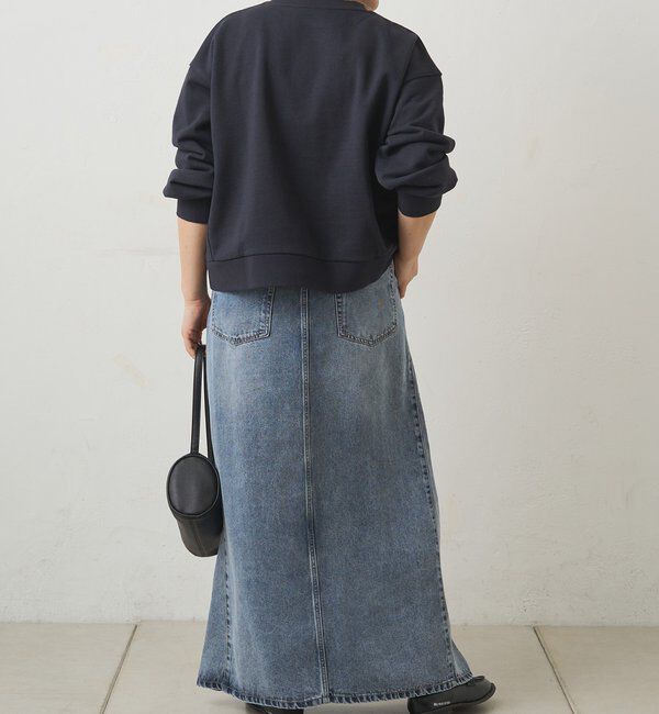  「リヨセル混デニムスカート」|スカート|