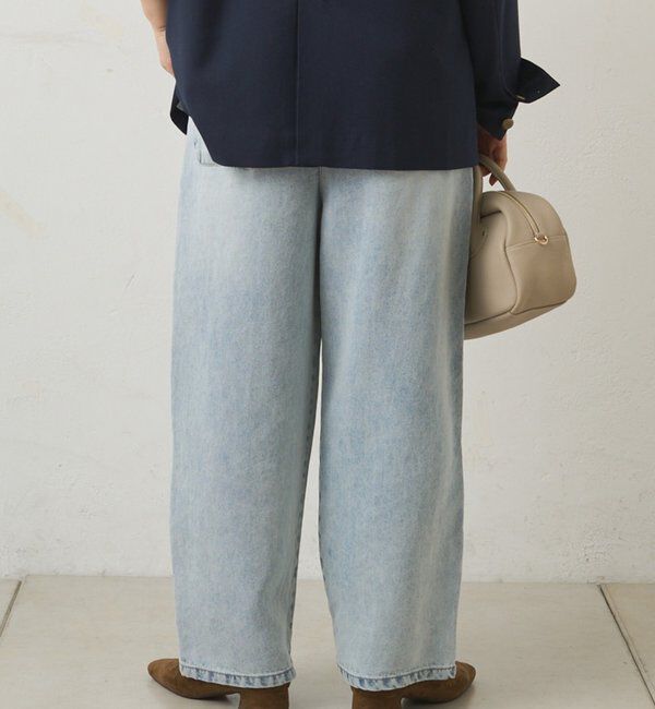  「リヨセル混デニムツータックイージーパンツ」|その他|