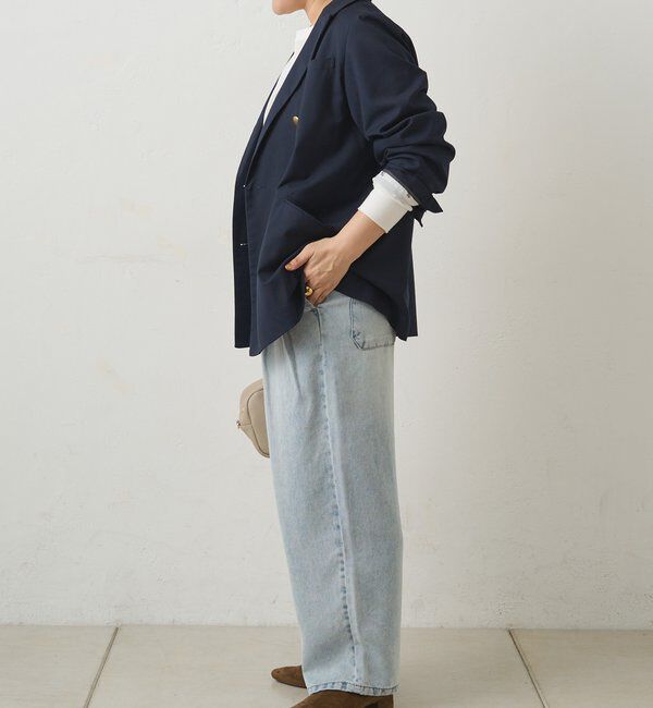  「リヨセル混デニムツータックイージーパンツ」|その他|