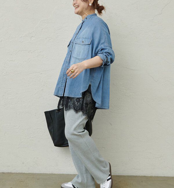  「【＠noricorico102企画】《-3キロ見え》微フレアリブパンツ」|その他|