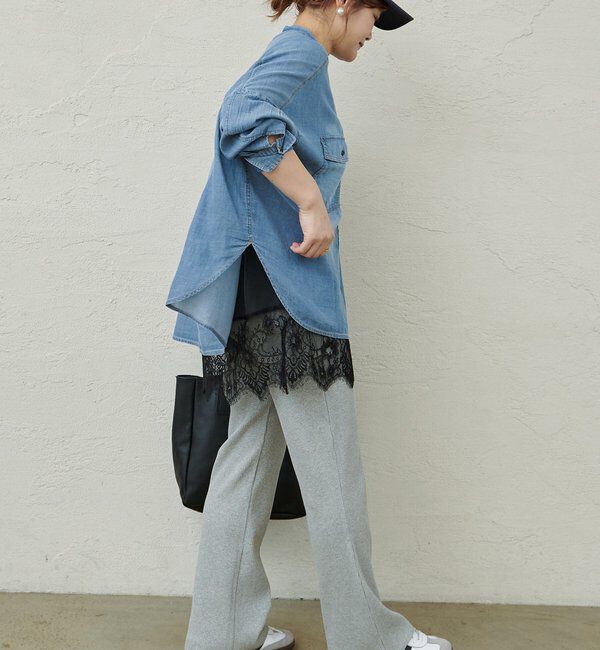  「【＠noricorico102企画】《-3キロ見え》微フレアリブパンツ」|その他|