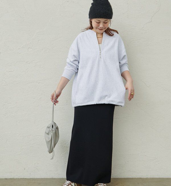  「【＠noricorico102企画】ハーフジップドローコードスウェット」|プルオーバー|