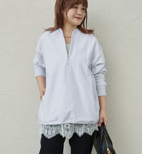  「【＠noricorico102企画】ハーフジップドローコードスウェット」|プルオーバー|