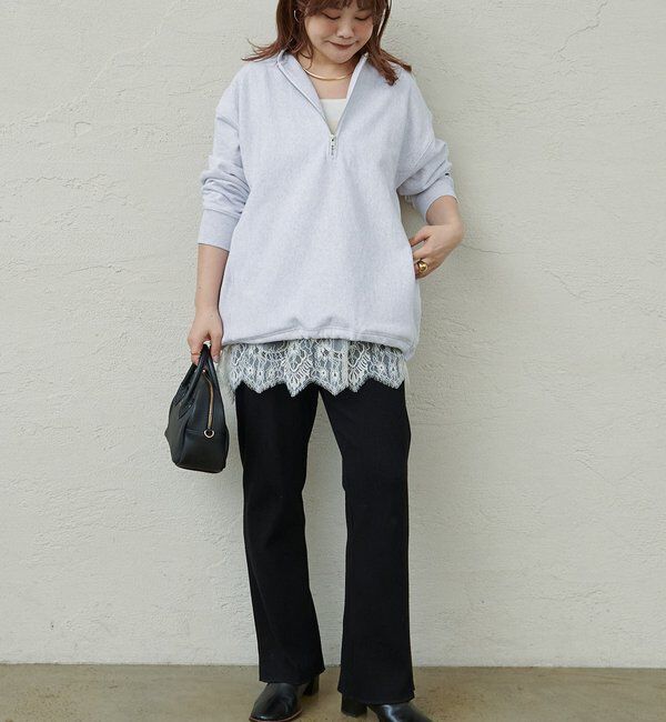  「【＠noricorico102企画】ハーフジップドローコードスウェット」|プルオーバー|