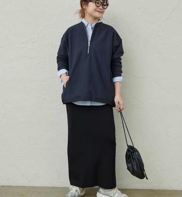  「【＠noricorico102企画】ハーフジップドローコードスウェット」|プルオーバー|
