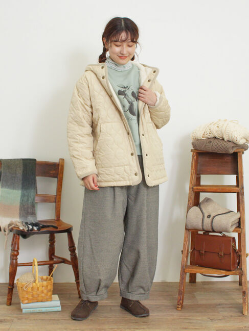 Samansa Mos2「柄アソートプリントスウェット」|Tシャツ・カットソー|