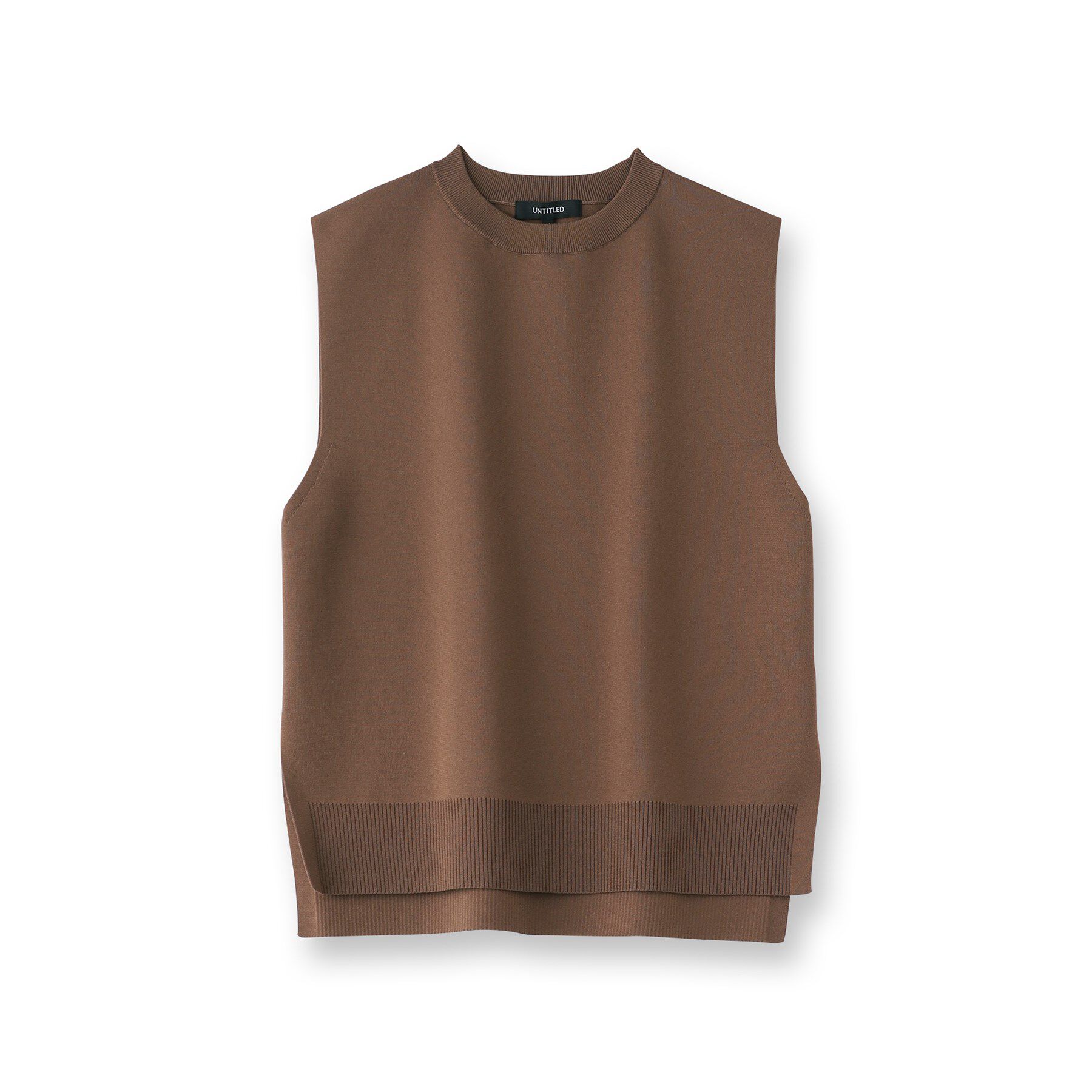 UNTITLED「【アンサンブル可能】ニットベスト」|ニット・セーター|