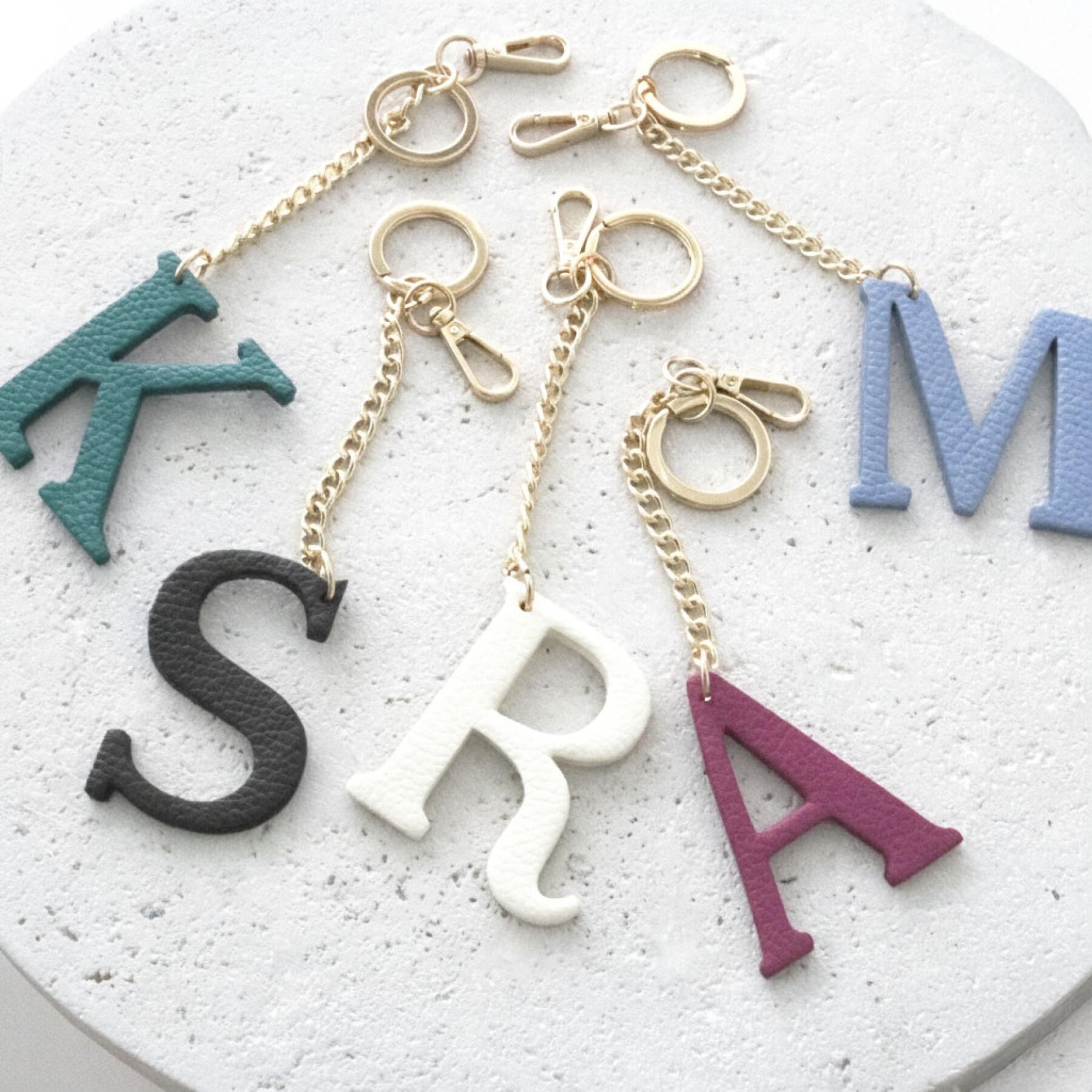 UNTITLED「【MILOS】別注アルファベットチャーム」|キーケース|