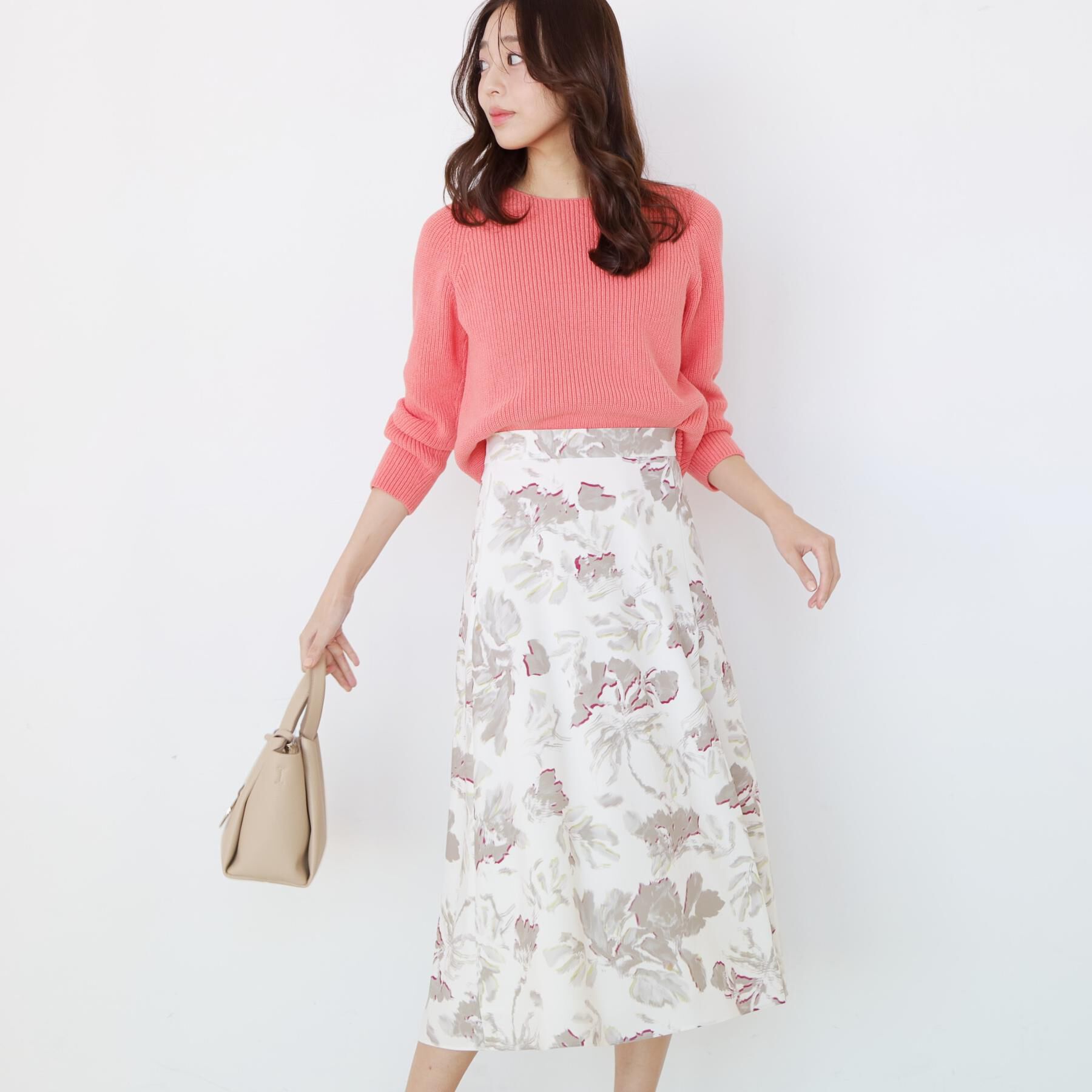 COUP DE CHANCE「【手洗い可／日本製】ミドルゲージ軽やかニットトップス」|ニット・セーター|