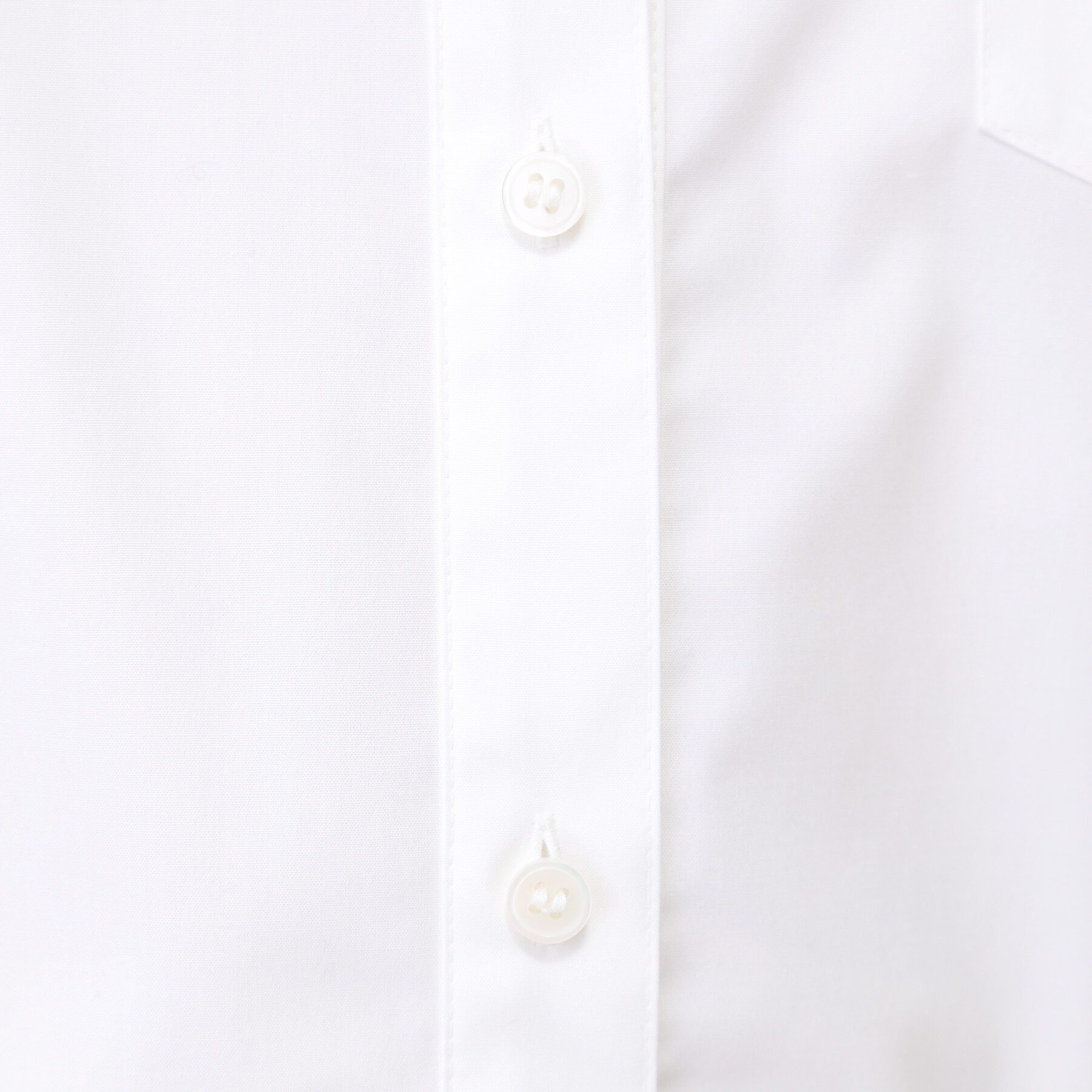 COUP DE CHANCE「【手洗い可／日本製／重ね着にもおすすめ】きれいめブロード素材シャツ」|シャツ・ブラウス|