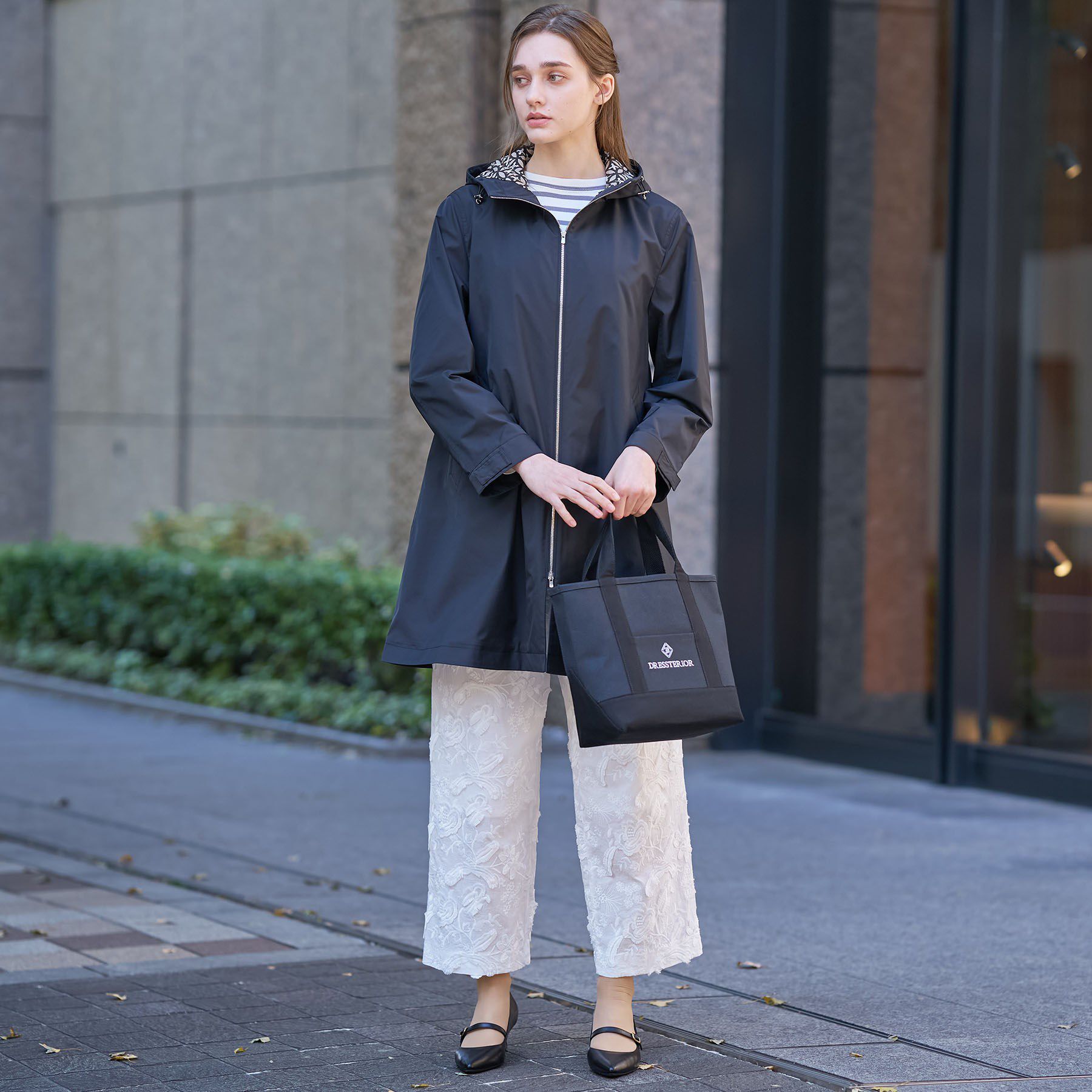 DRESSTERIOR「【撥水素材】フーテッドツイルコート」|その他|